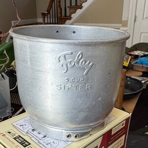 Silver Flour Sifter